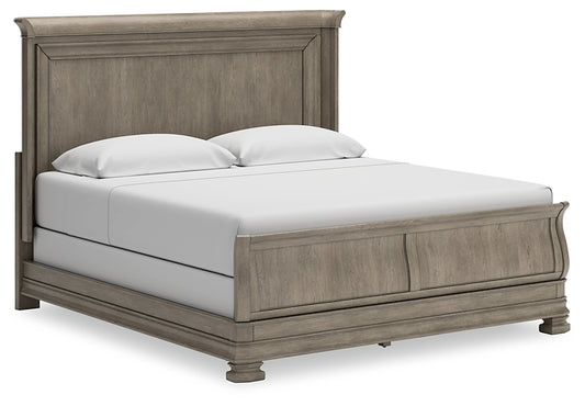 Lexorne  Sleigh Bed