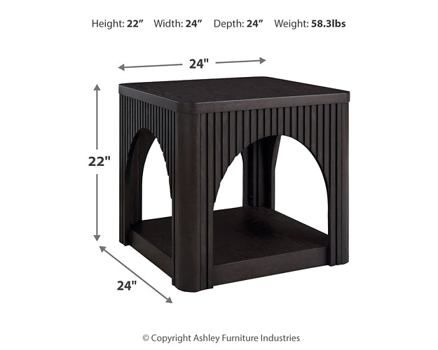 Yellink Coffee Table with 2 End Tables