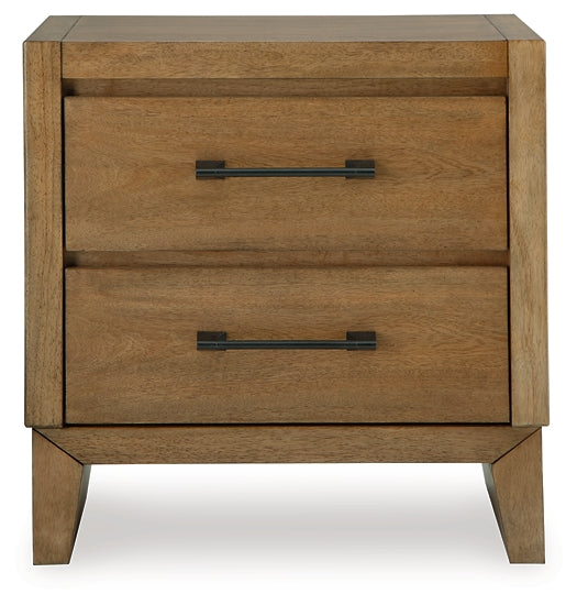 Sherbana Two Drawer Night Stand