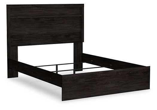 Belachime Queen Panel Bed with 2 Nightstands