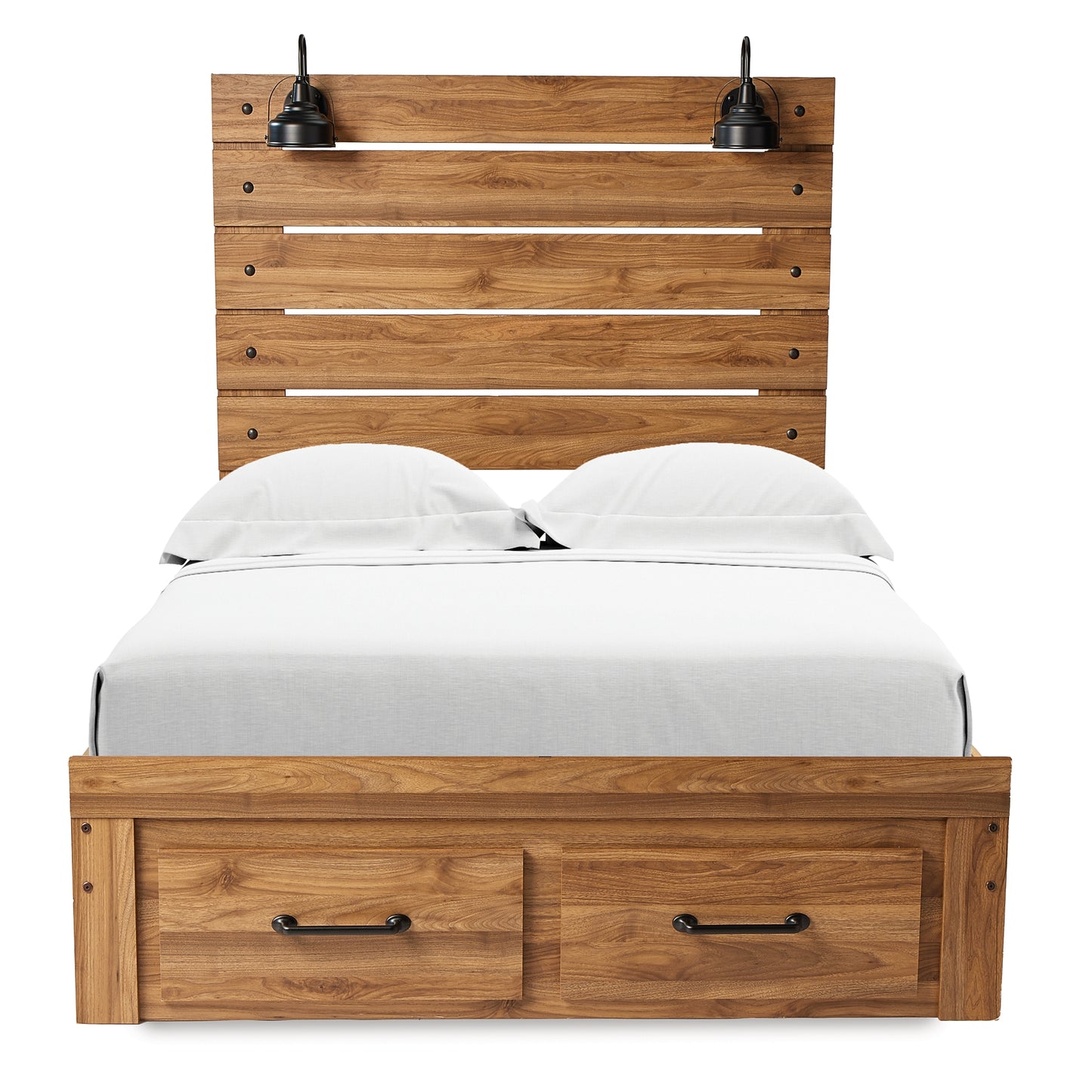 Pasklyn Queen Panel Storage Bed