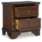 Trellington Two Drawer Night Stand