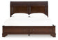 Trellington Queen Sleigh Storage Bed