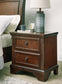 Trellington Two Drawer Night Stand