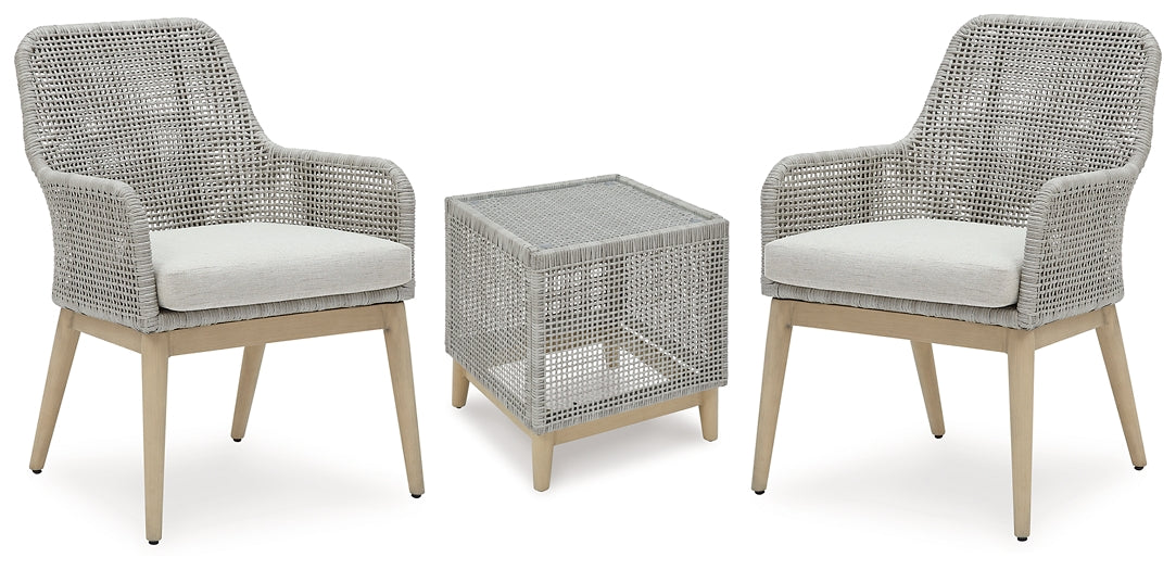 Seton Creek 2 Outdoor Chairs with End Table