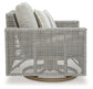 Seton Creek Outdoor Lounge Chair and Ottoman