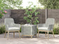 Seton Creek 2 Outdoor Chairs with End Table