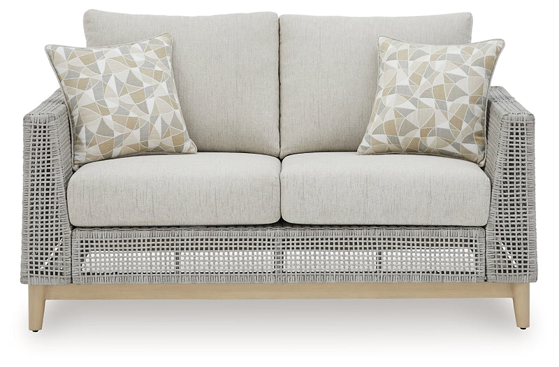 Seton Creek Outdoor Sofa and Loveseat