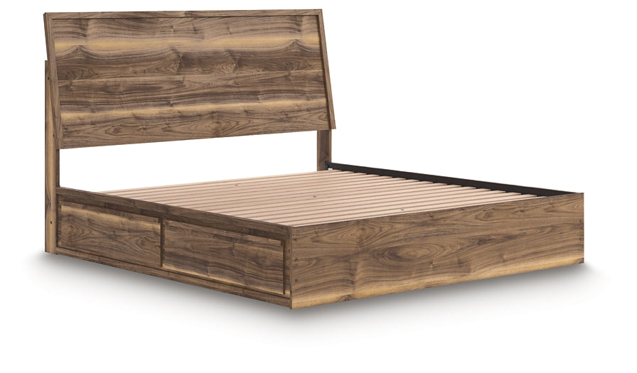 Chirason King Panel Bed with Storage