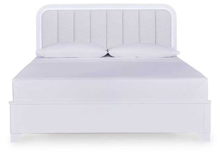Jarlee  Upholstered Panel Bed